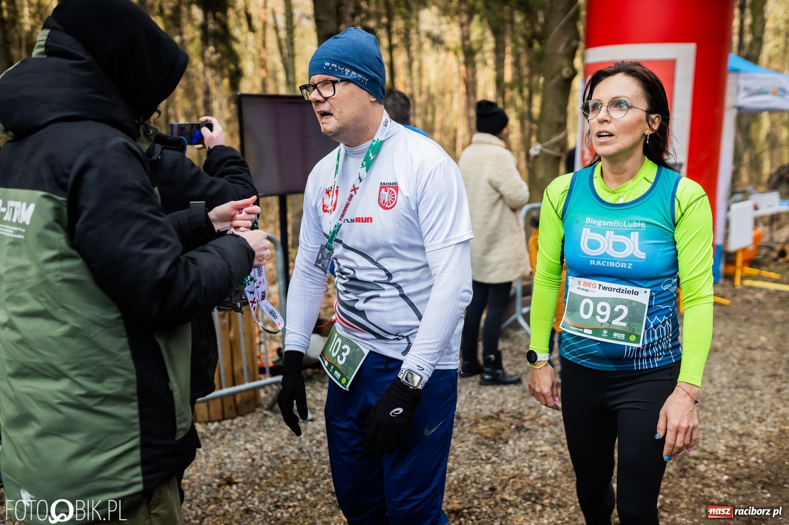 Zdjęcie w galerii na portalu naszraciborz.pl: X Bieg Twardziela. Roberto Dimiccoli i Michalina Janowska najlepsi [FOTO i WIDEO] wiadomości z regionu
