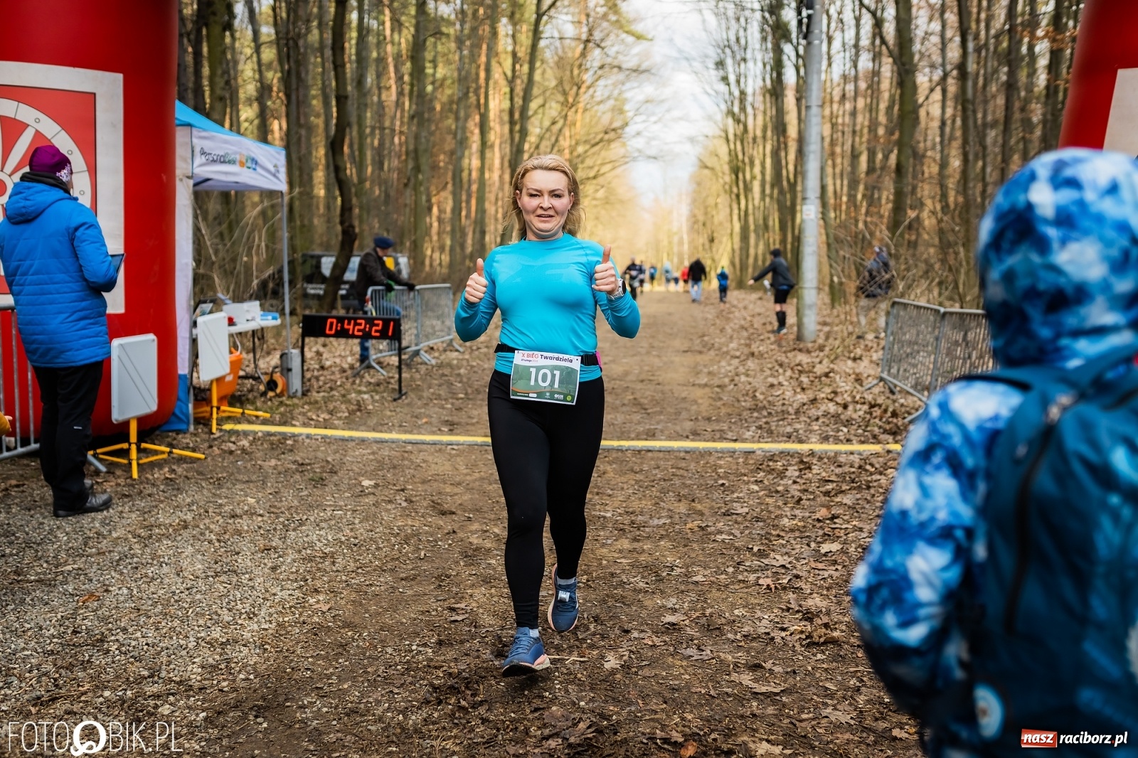 Zdjęcie w galerii na portalu naszraciborz.pl: X Bieg Twardziela. Roberto Dimiccoli i Michalina Janowska najlepsi [FOTO i WIDEO] wiadomości z regionu