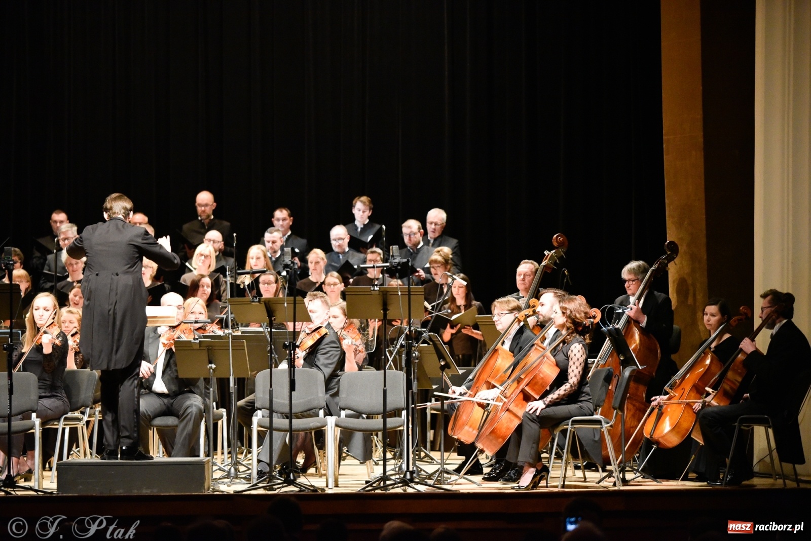 Zdjęcie w galerii na portalu naszraciborz.pl: Muzyka aniołów - prapremiera utworu Adama Wesołowskiego w Raciborzu [FOTO i WIDEO] wiadomości z regionu