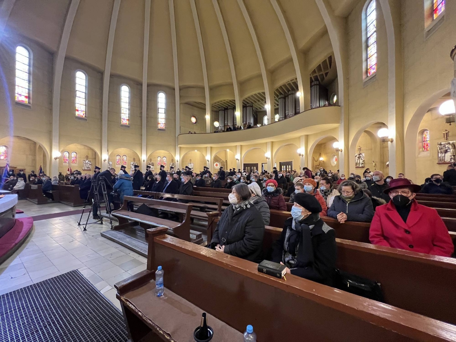 Zdjęcie w galerii na portalu naszraciborz.pl: Biskup polowy Wojska Polskiego w kościele NSPJ: Zachowali się jak trzeba! wiadomości z regionu