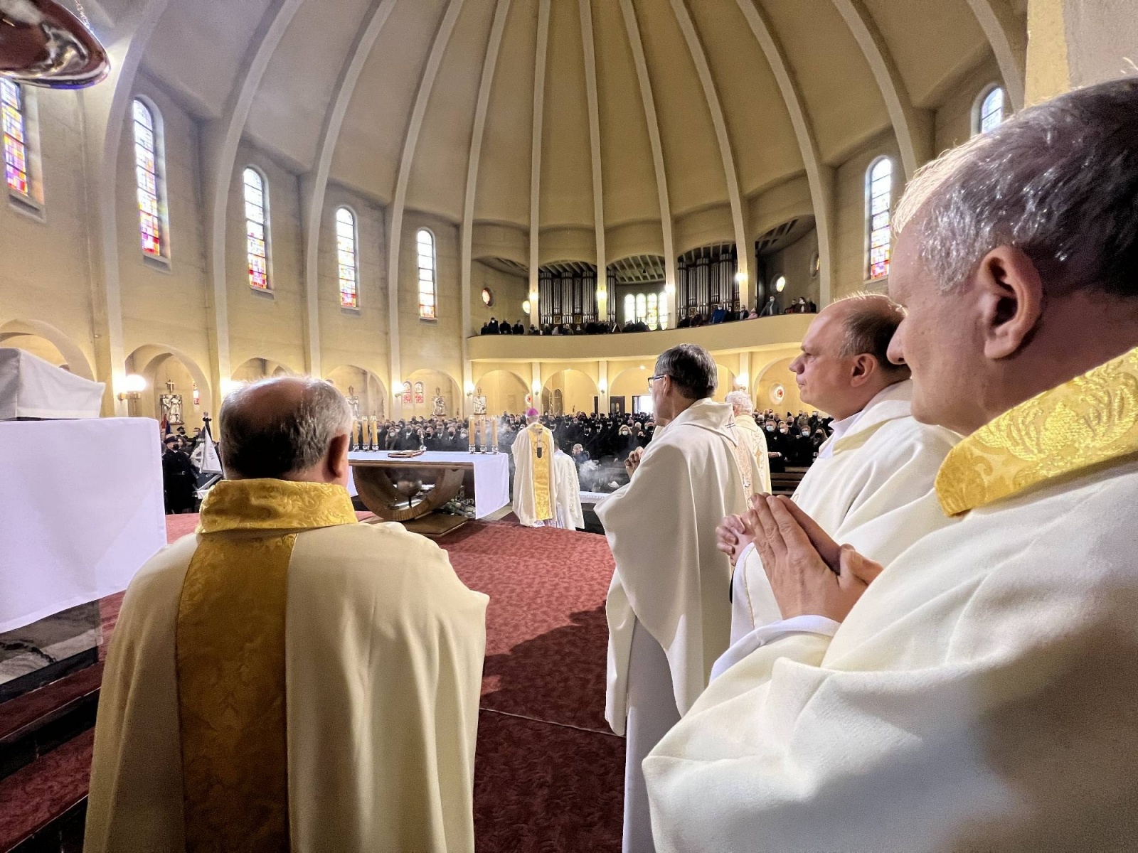 Zdjęcie w galerii na portalu naszraciborz.pl: Biskup polowy Wojska Polskiego w kościele NSPJ: Zachowali się jak trzeba! wiadomości z regionu