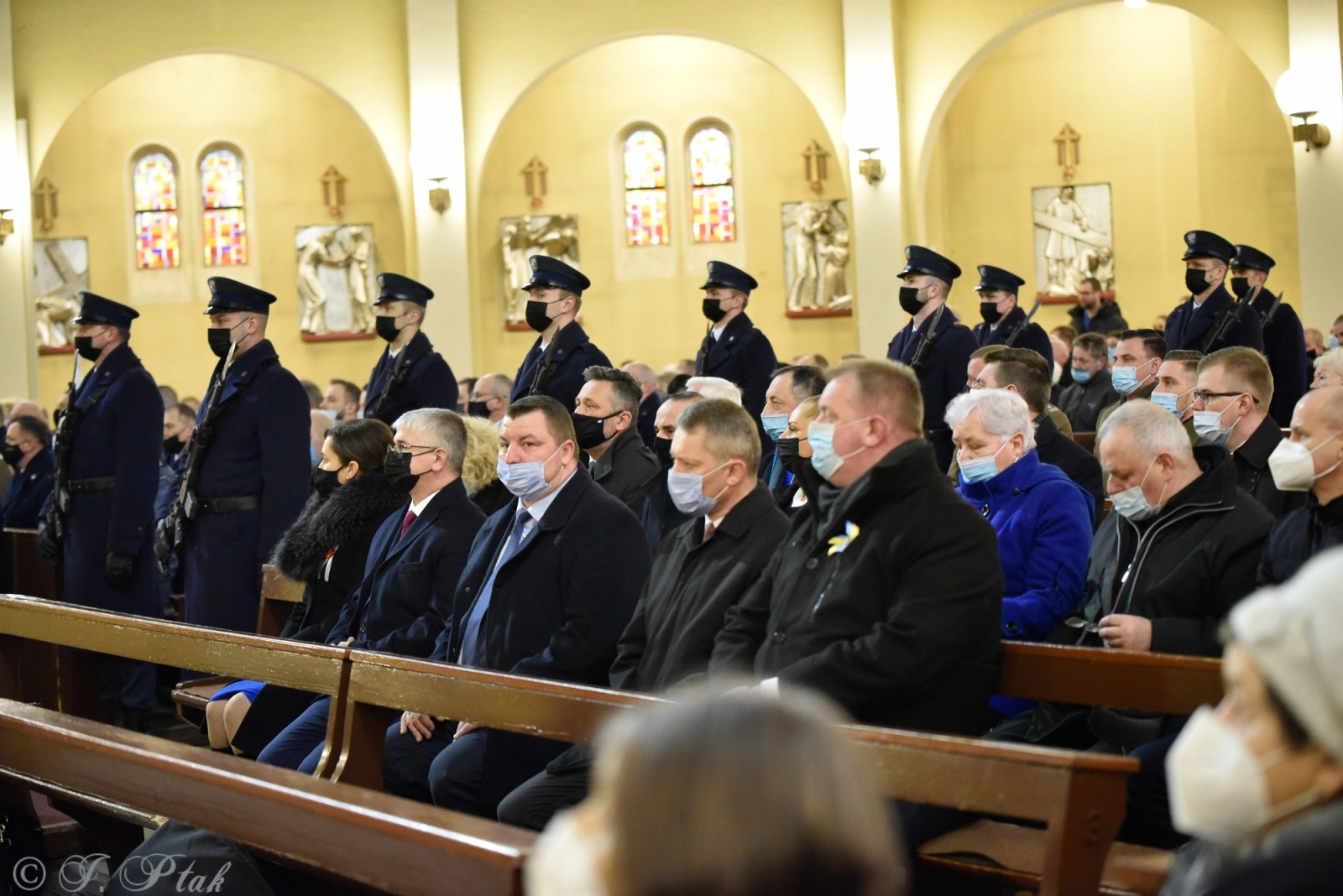 Zdjęcie w galerii na portalu naszraciborz.pl: Biskup polowy Wojska Polskiego w kościele NSPJ: Zachowali się jak trzeba! wiadomości z regionu