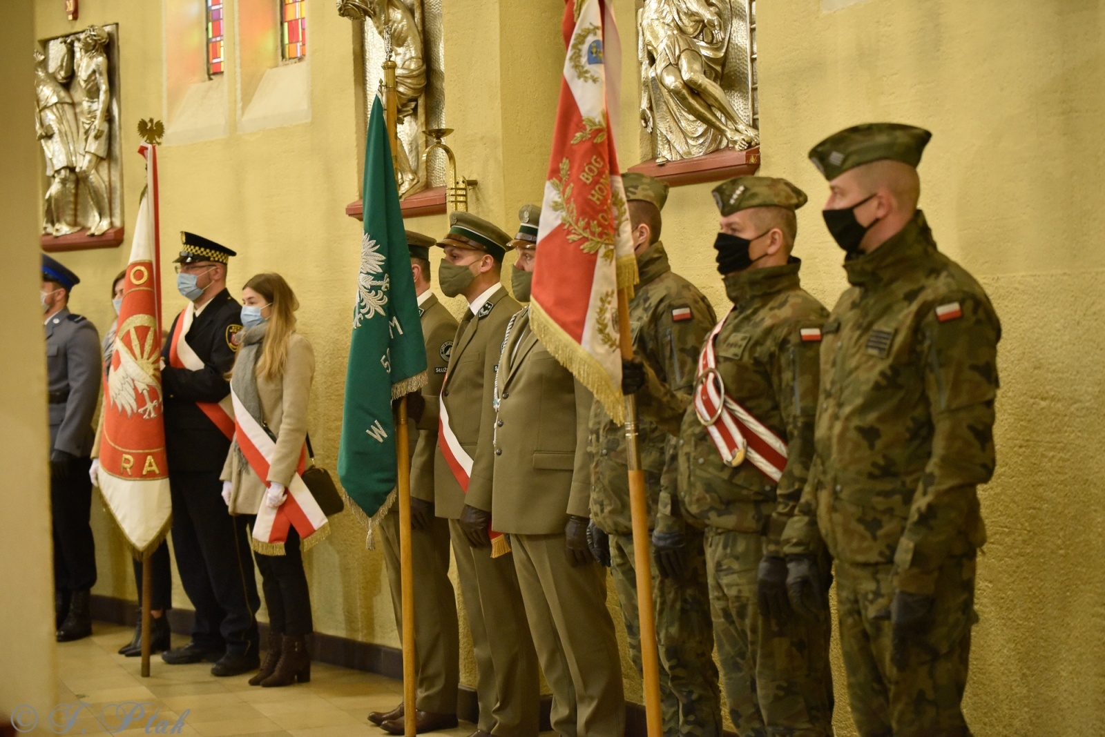 Zdjęcie w galerii na portalu naszraciborz.pl: Biskup polowy Wojska Polskiego w kościele NSPJ: Zachowali się jak trzeba! wiadomości z regionu