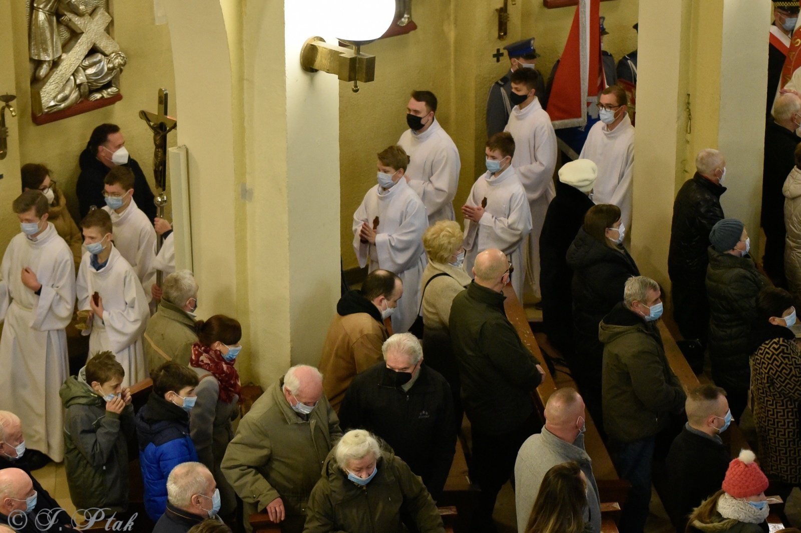 Zdjęcie w galerii na portalu naszraciborz.pl: Biskup polowy Wojska Polskiego w kościele NSPJ: Zachowali się jak trzeba! wiadomości z regionu