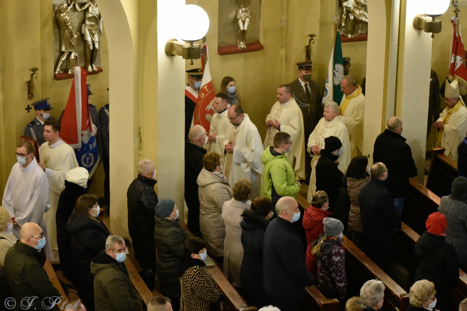 Zdjęcie w galerii na portalu naszraciborz.pl: Biskup polowy Wojska Polskiego w kościele NSPJ: Zachowali się jak trzeba! wiadomości z regionu