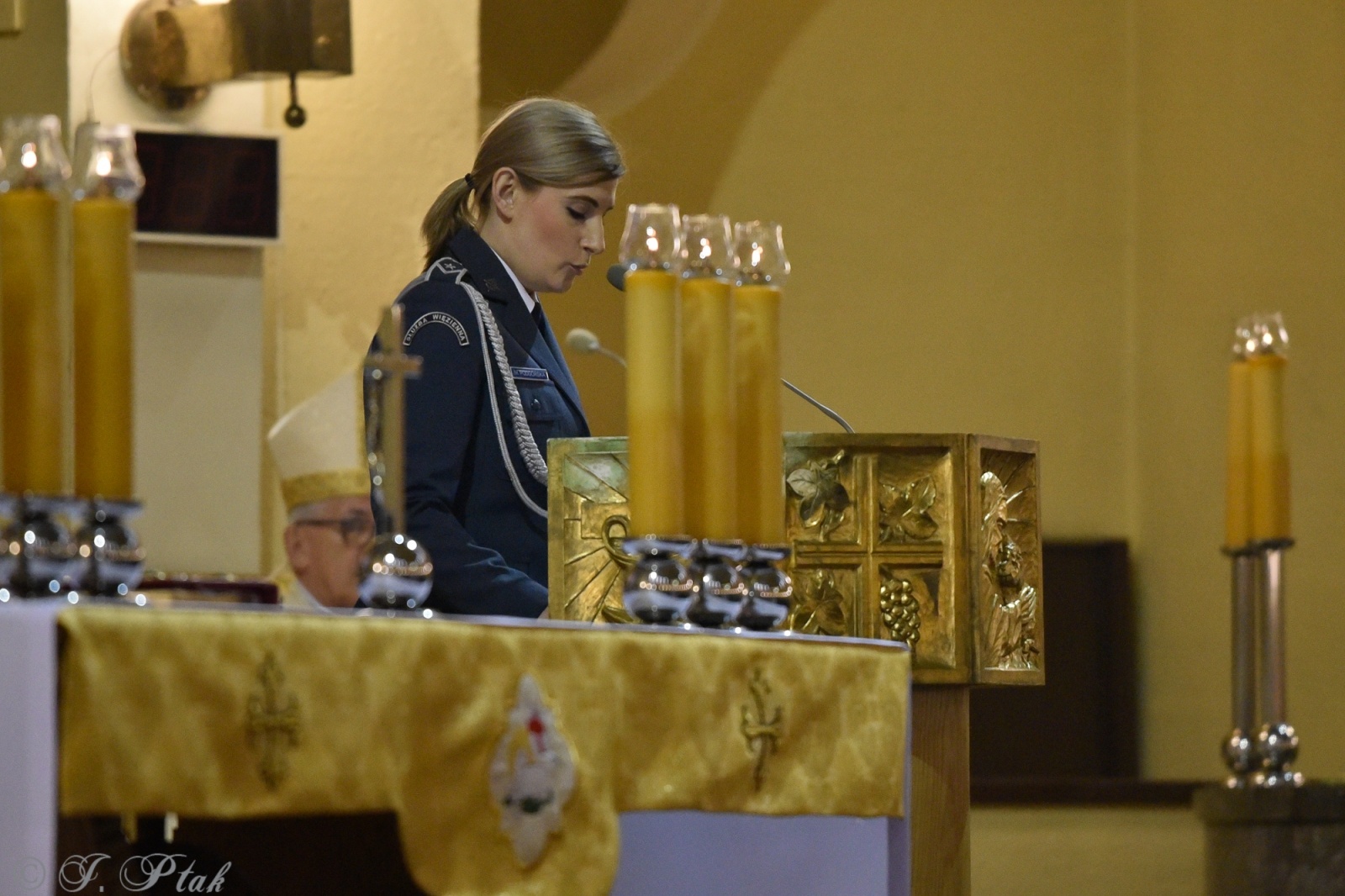 Zdjęcie w galerii na portalu naszraciborz.pl: Biskup polowy Wojska Polskiego w kościele NSPJ: Zachowali się jak trzeba! wiadomości z regionu
