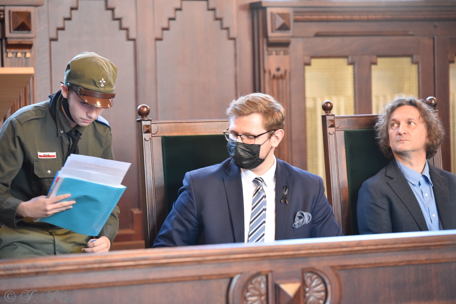 Zdjęcie w galerii na portalu naszraciborz.pl: Polskie powojenne podziemie niepodległościowe na ziemi raciborskiej po 1945 - sympozjum w gmachu Sądu Krajowego wiadomości z regionu