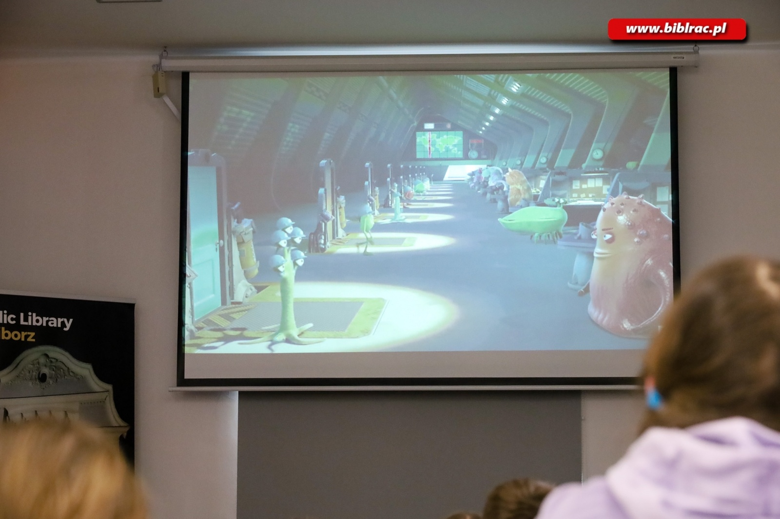 Zdjęcie w galerii na portalu naszraciborz.pl: Raciborska książnica jako wytwórnia filmowa wiadomości z regionu