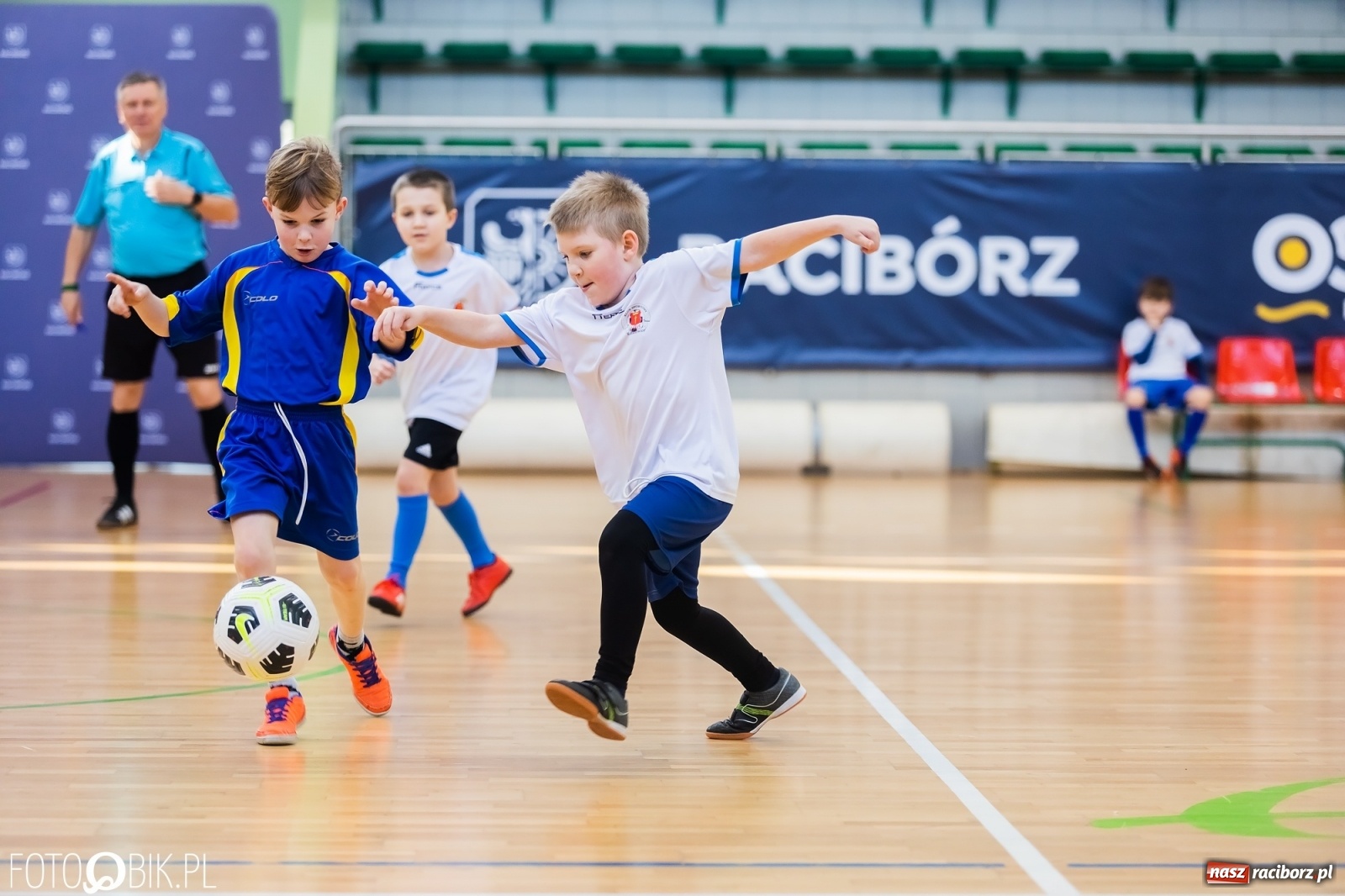 Zdjęcie w galerii na portalu naszraciborz.pl: Powiatowe eliminacje Pucharu Tymbarku [FOTO] wiadomości z regionu