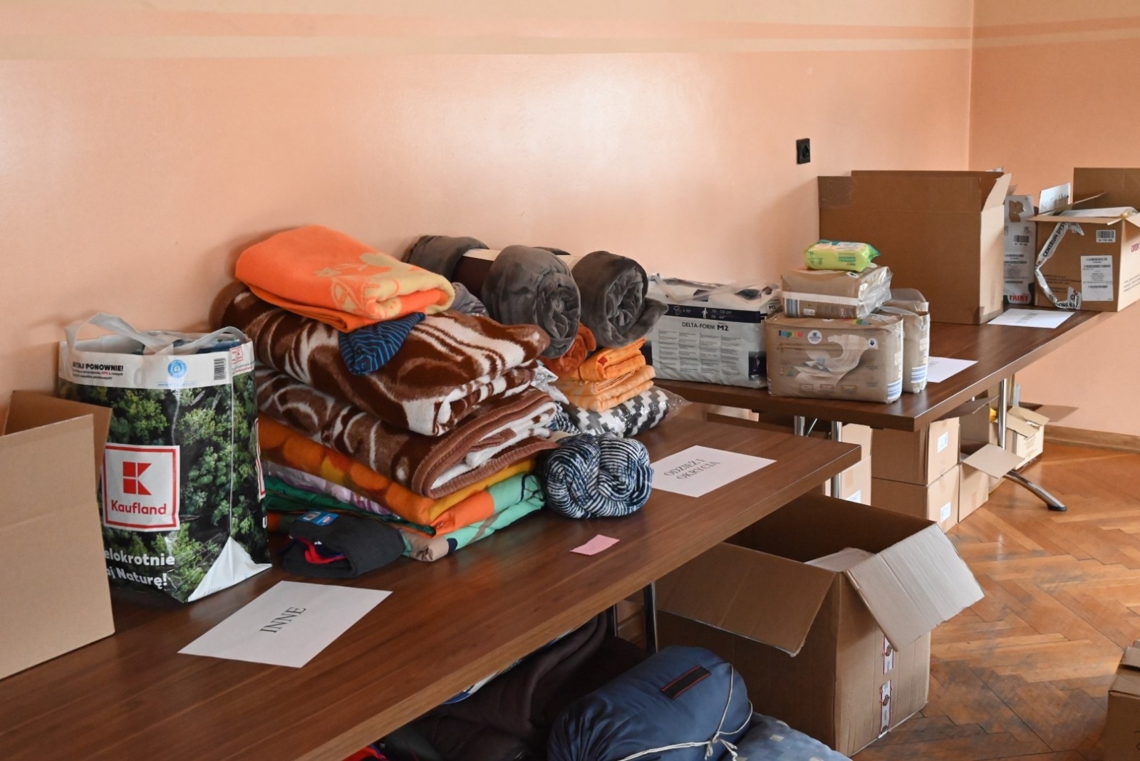 Zdjęcie w galerii na portalu naszraciborz.pl: Pomoc dla Ukrainy – pierwszy transport z gm. Krzyżanowice ruszył w drogę wiadomości z regionu