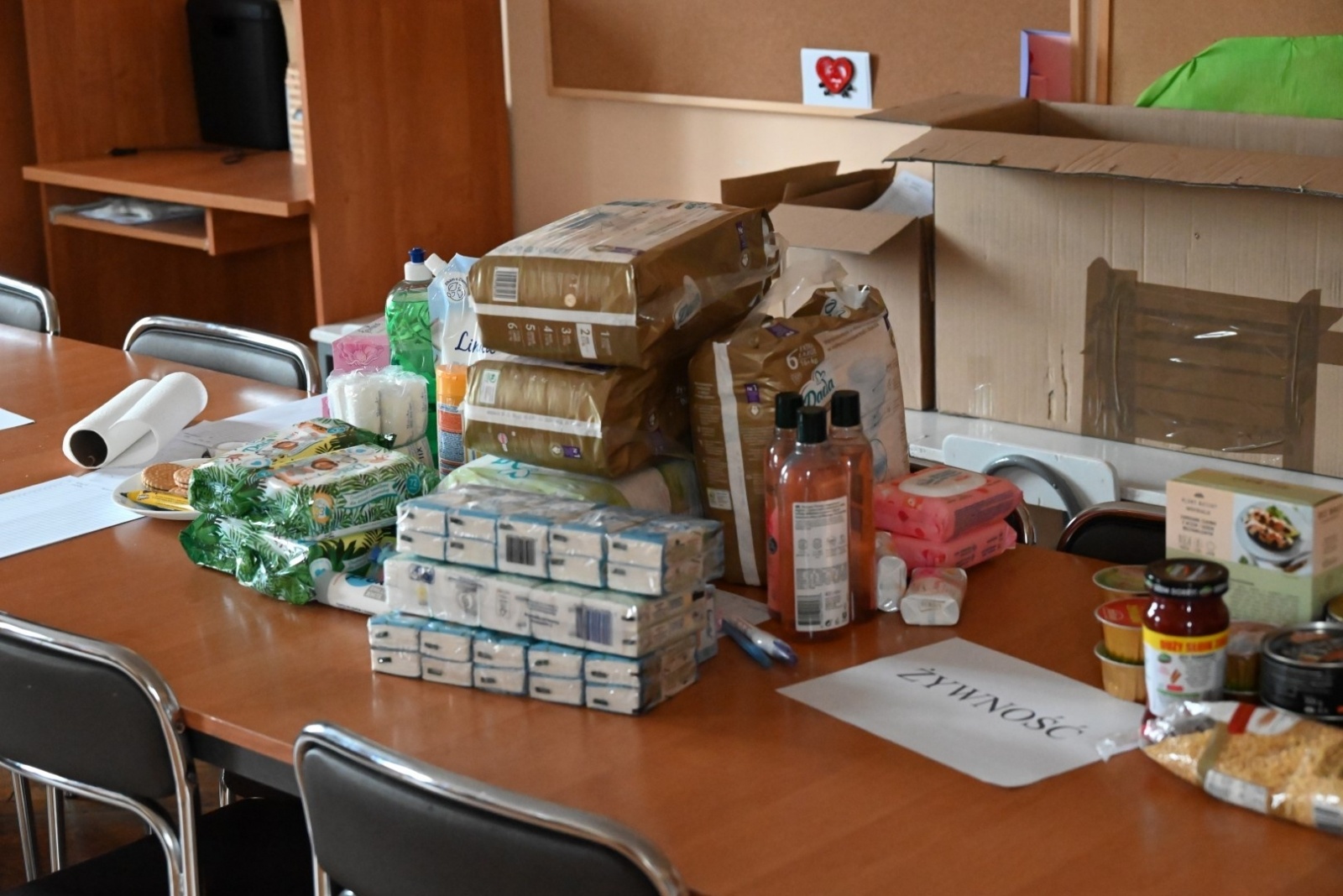 Zdjęcie w galerii na portalu naszraciborz.pl: Pomoc dla Ukrainy – pierwszy transport z gm. Krzyżanowice ruszył w drogę wiadomości z regionu