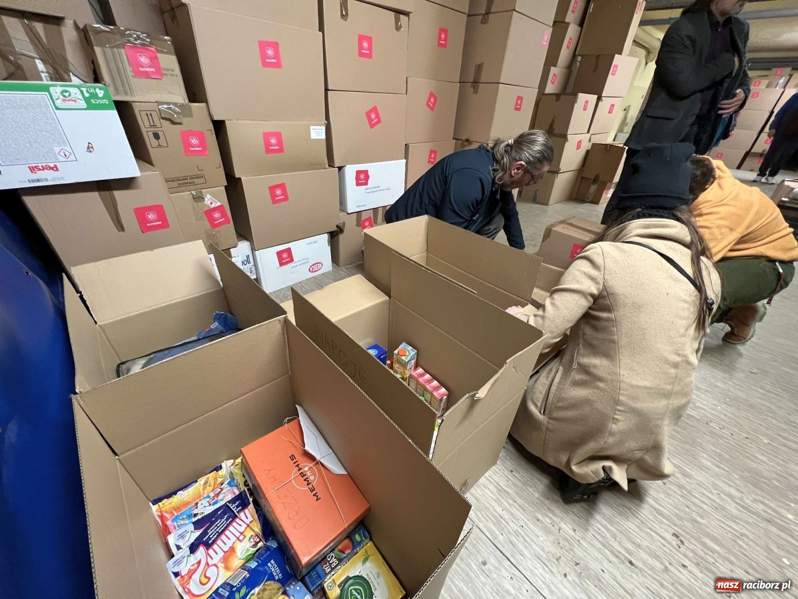 Zdjęcie w galerii na portalu naszraciborz.pl: Racibórz dopiął celu. Pomoc dotrze do Tyśmenicy [FOTO] wiadomości z regionu