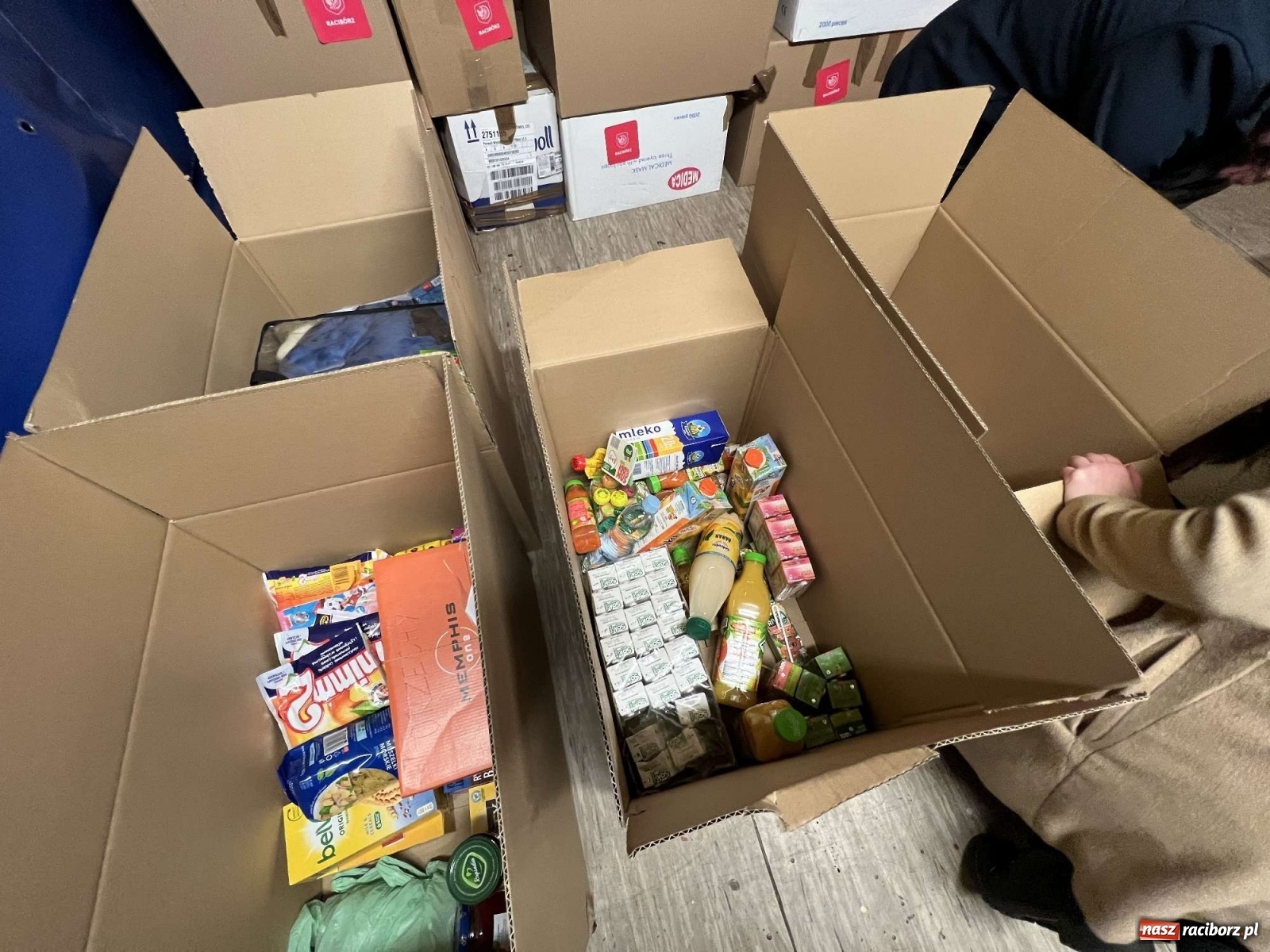 Zdjęcie w galerii na portalu naszraciborz.pl: Racibórz dopiął celu. Pomoc dotrze do Tyśmenicy [FOTO] wiadomości z regionu