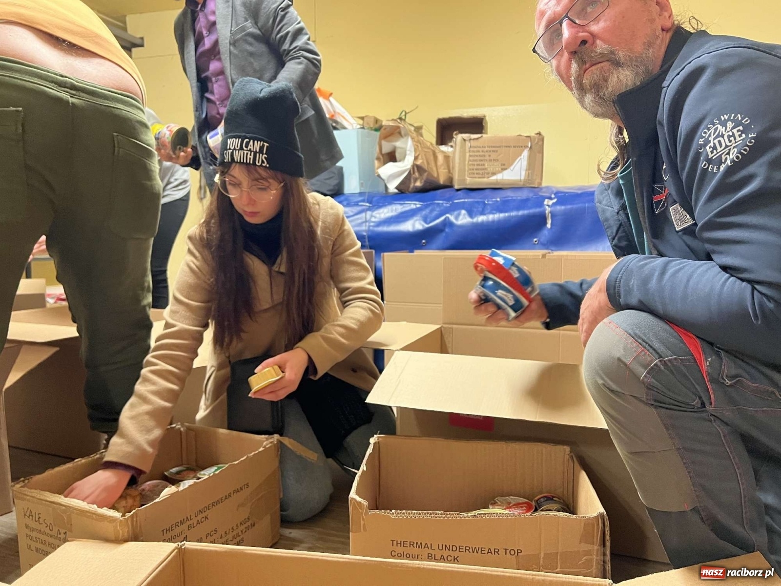 Zdjęcie w galerii na portalu naszraciborz.pl: Racibórz dopiął celu. Pomoc dotrze do Tyśmenicy [FOTO] wiadomości z regionu