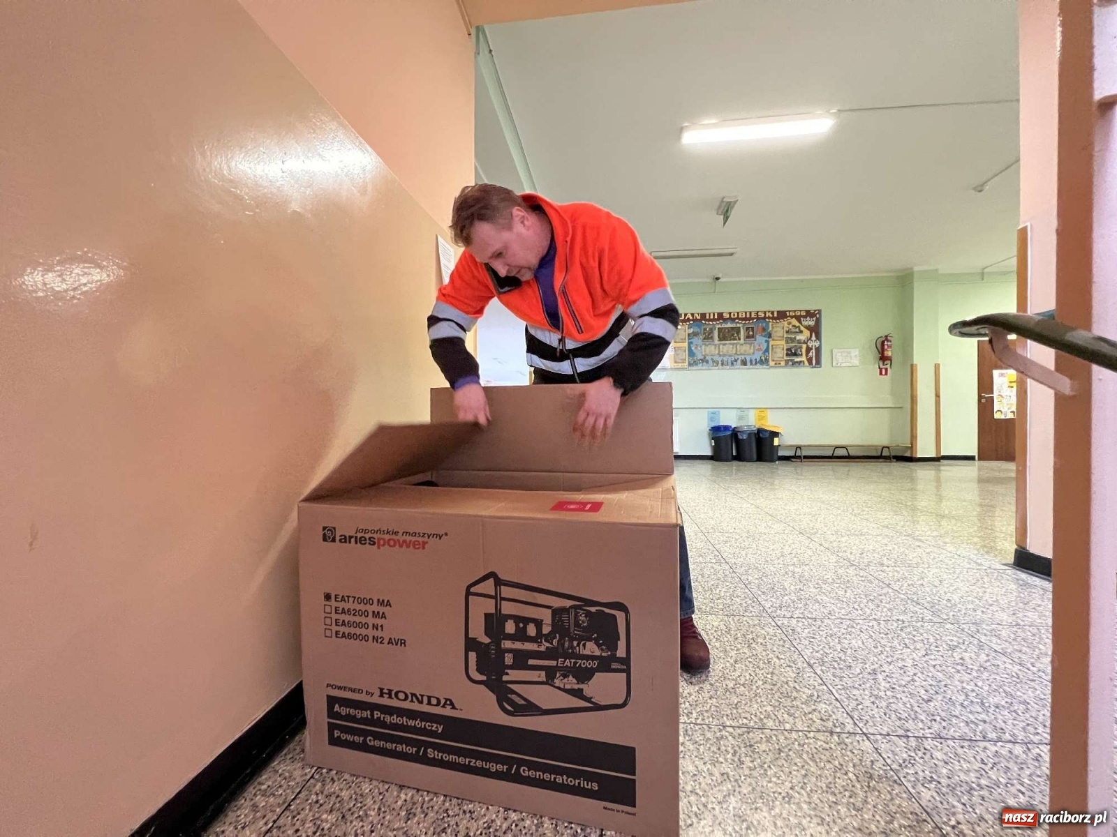 Zdjęcie w galerii na portalu naszraciborz.pl: Racibórz dopiął celu. Pomoc dotrze do Tyśmenicy [FOTO] wiadomości z regionu