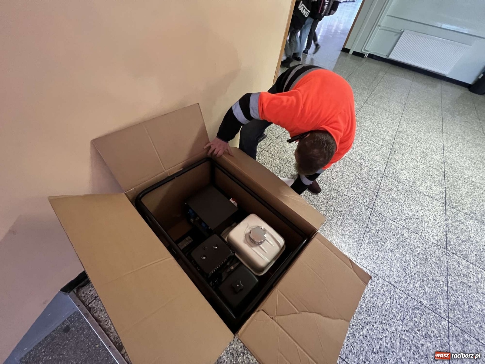 Zdjęcie w galerii na portalu naszraciborz.pl: Racibórz dopiął celu. Pomoc dotrze do Tyśmenicy [FOTO] wiadomości z regionu