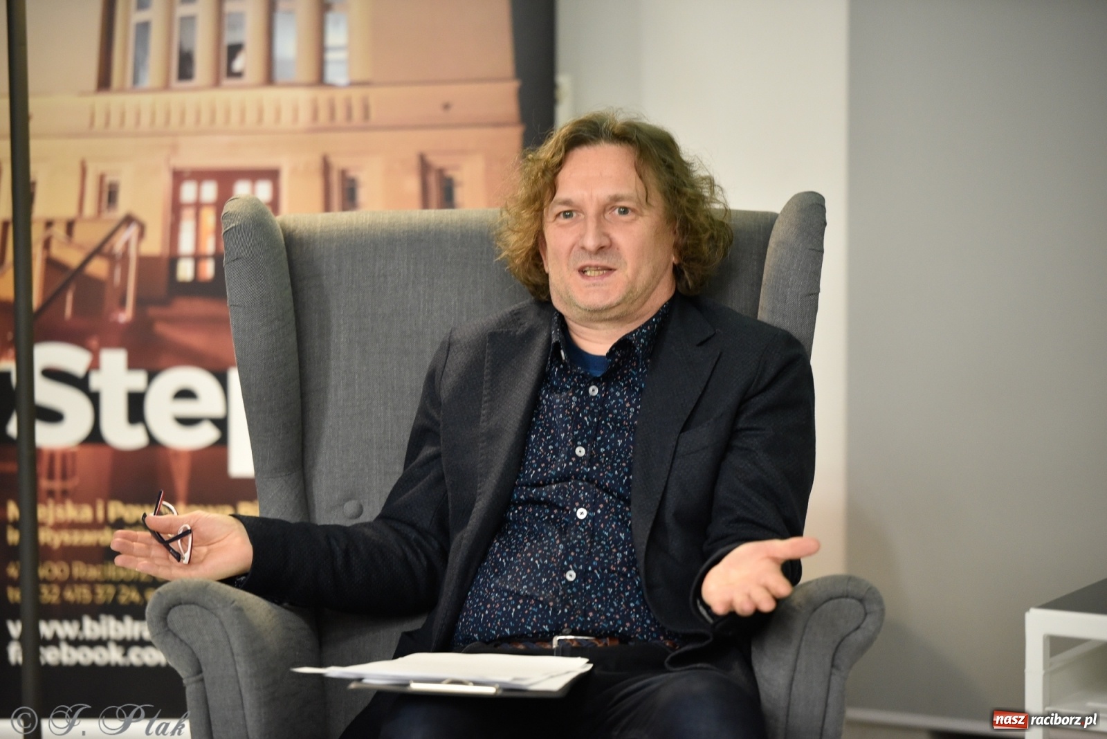 Zdjęcie w galerii na portalu naszraciborz.pl: Benczew o wyklętych. Wykład w raciborskiej bibliotece wiadomości z regionu