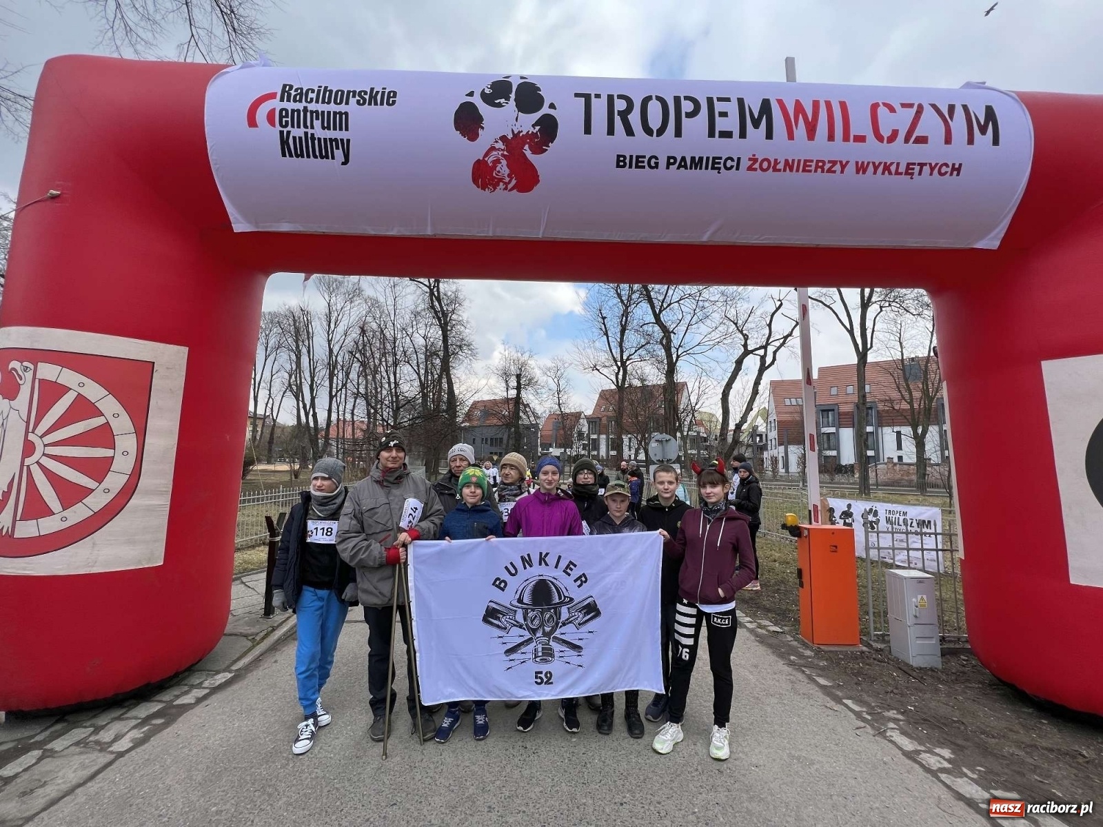 Zdjęcie w galerii na portalu naszraciborz.pl: XI edycja Biegu Pamięci Żołnierzy Wyklętych – Tropem Wilczym wiadomości z regionu
