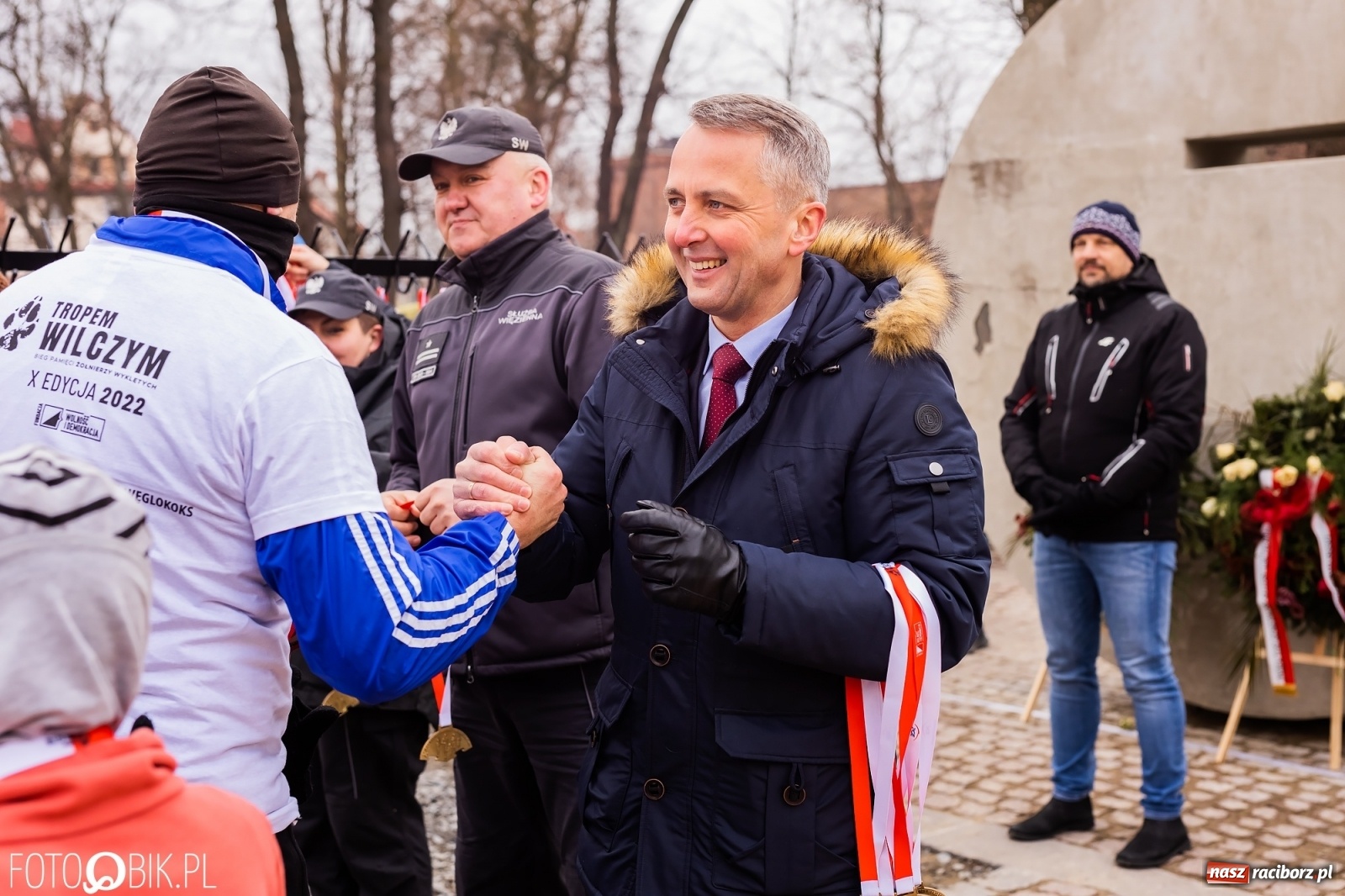 Zdjęcie w galerii na portalu naszraciborz.pl: XI edycja Biegu Pamięci Żołnierzy Wyklętych – Tropem Wilczym wiadomości z regionu
