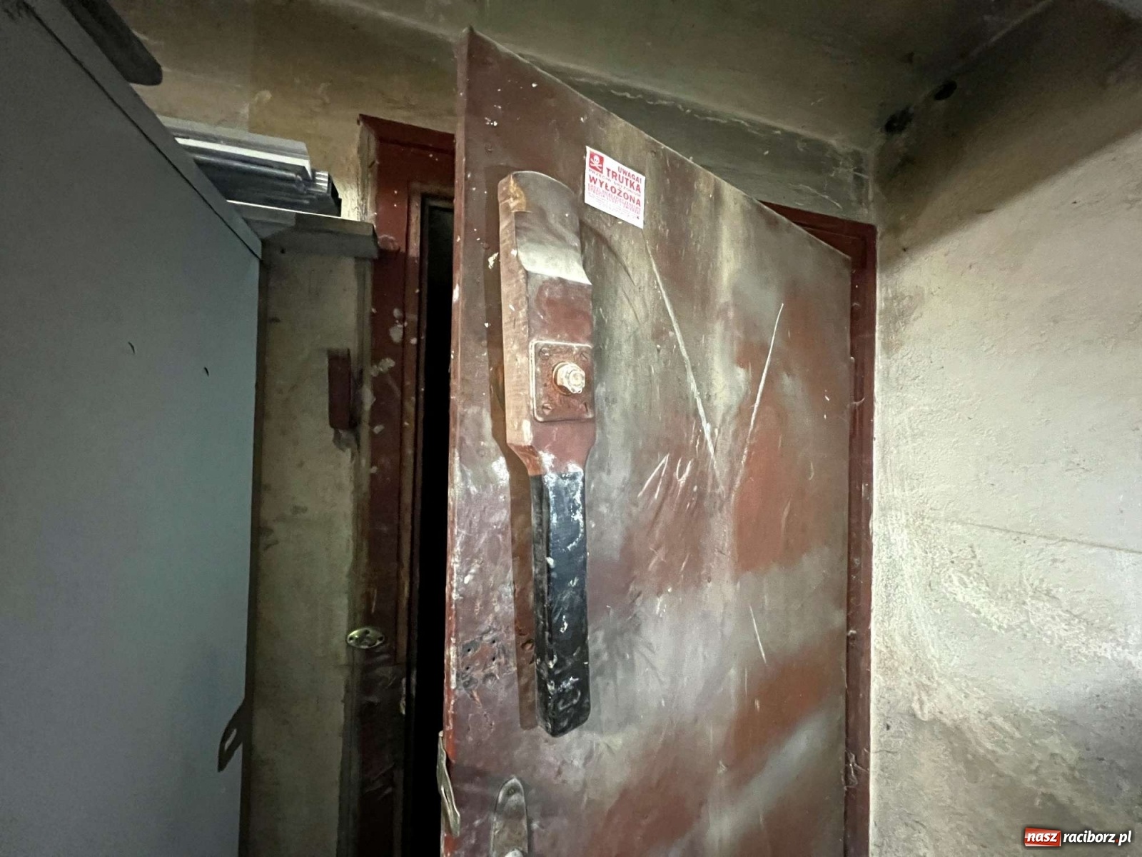 Zdjęcie w galerii na portalu naszraciborz.pl: Poniemiecki schron przy ul. Wileńskiej, dawniej Hohenzollernów [FOTO] wiadomości z regionu