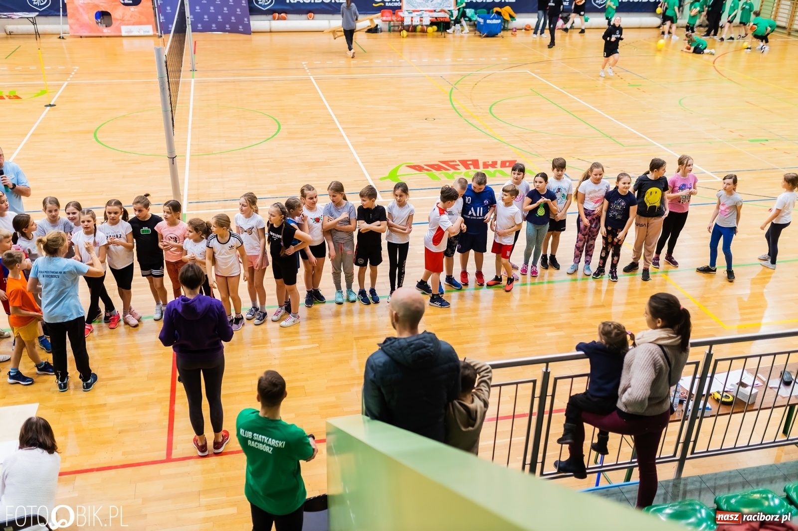 Zdjęcie w galerii na portalu naszraciborz.pl: Festiwal Sportu z SP 18 w hali przy Łąkowej [FOTO i WIDEO] wiadomości z regionu