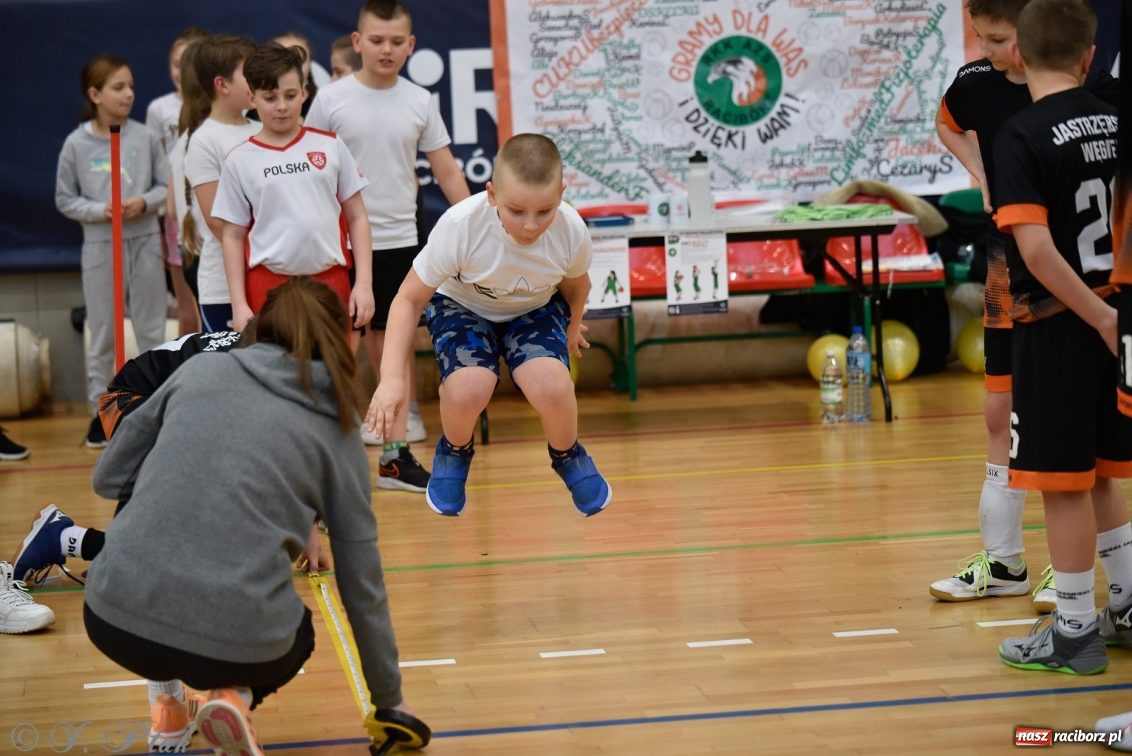 Zdjęcie w galerii na portalu naszraciborz.pl: Festiwal Sportu z SP 18 w hali przy Łąkowej [FOTO i WIDEO] wiadomości z regionu