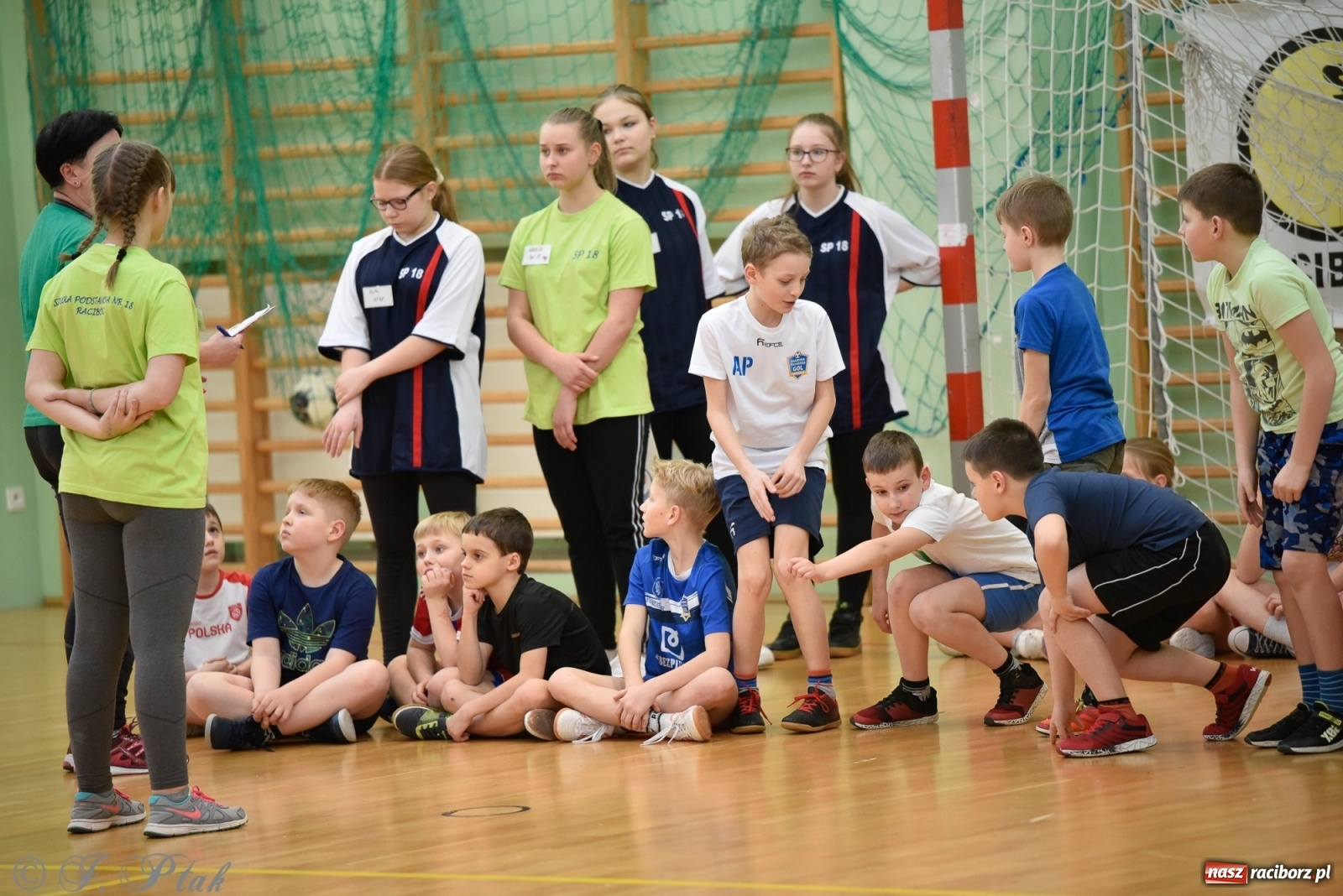 Zdjęcie w galerii na portalu naszraciborz.pl: Festiwal Sportu z SP 18 w hali przy Łąkowej [FOTO i WIDEO] wiadomości z regionu