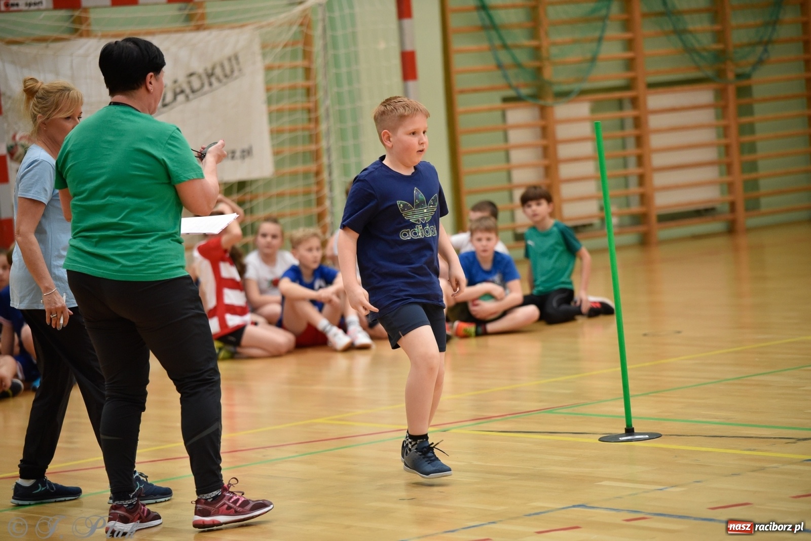 Zdjęcie w galerii na portalu naszraciborz.pl: Festiwal Sportu z SP 18 w hali przy Łąkowej [FOTO i WIDEO] wiadomości z regionu