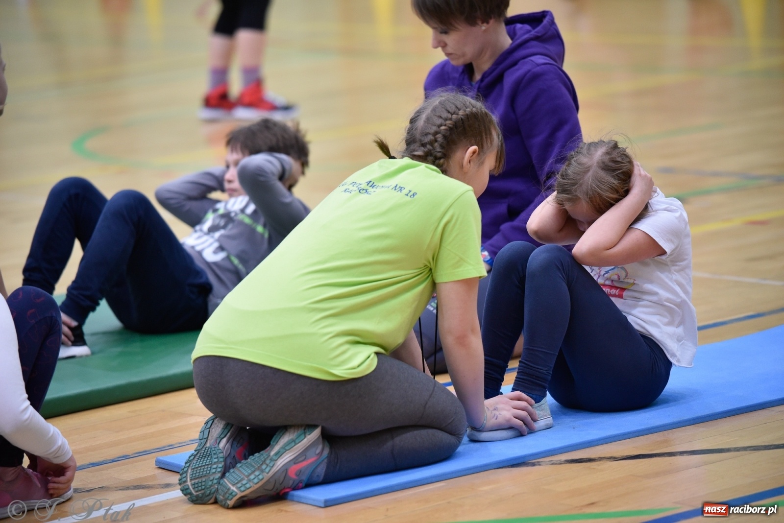 Zdjęcie w galerii na portalu naszraciborz.pl: Festiwal Sportu z SP 18 w hali przy Łąkowej [FOTO i WIDEO] wiadomości z regionu