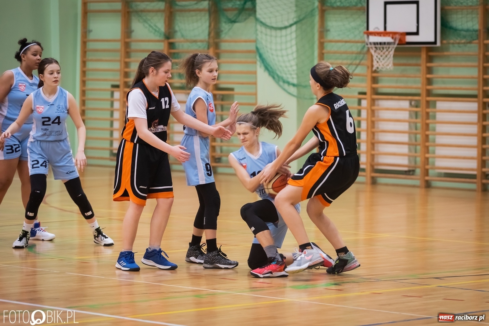 Zdjęcie w galerii na portalu naszraciborz.pl: Koszykówka. Wisła górą w Raciborzu [FOTO i WIDEO] wiadomości z regionu