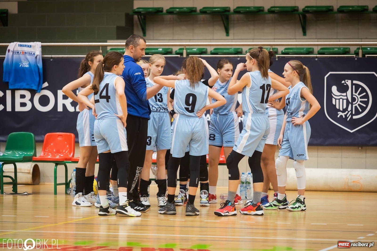 Zdjęcie w galerii na portalu naszraciborz.pl: Koszykówka. Wisła górą w Raciborzu [FOTO i WIDEO] wiadomości z regionu