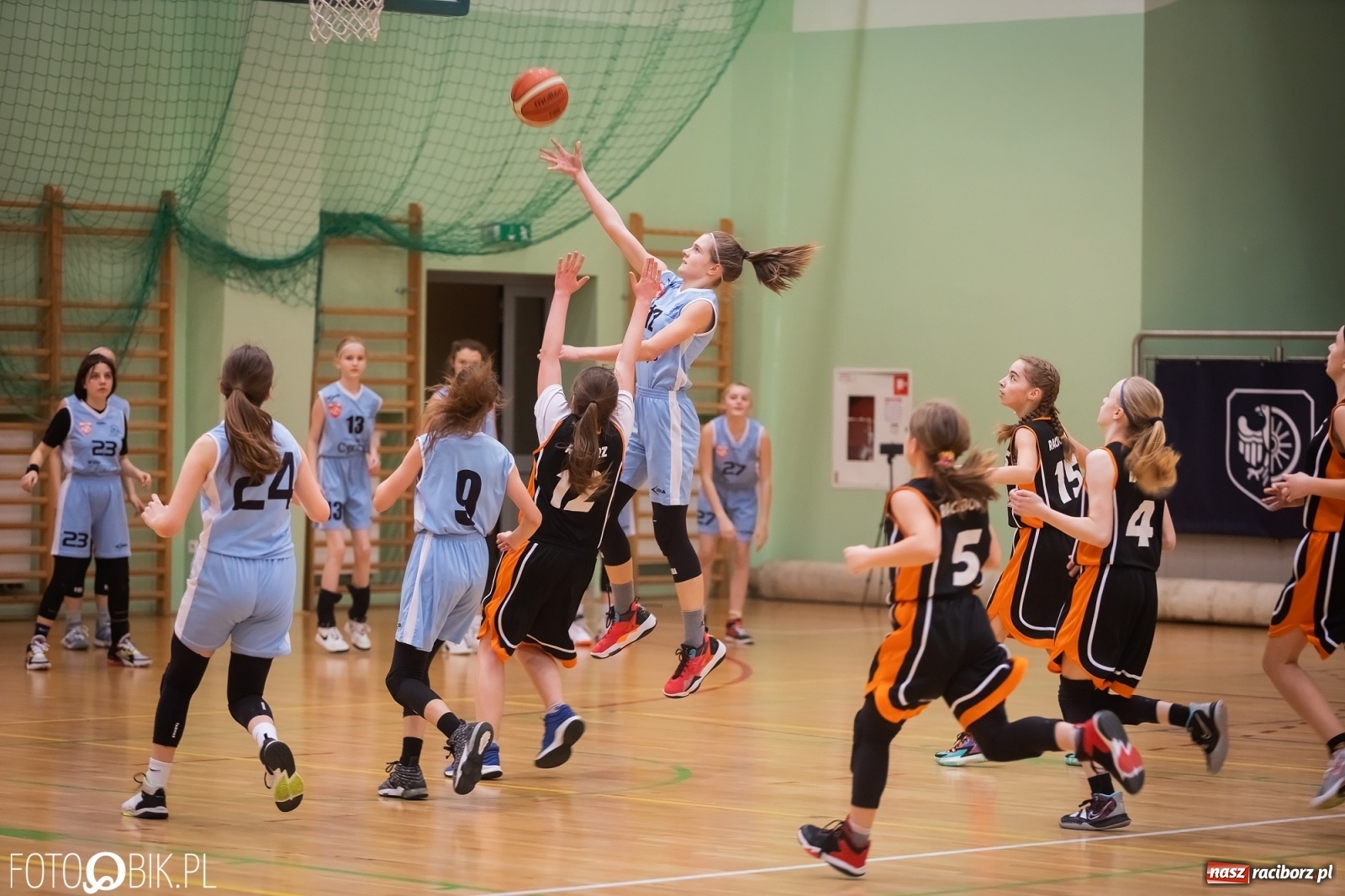 Zdjęcie w galerii na portalu naszraciborz.pl: Koszykówka. Wisła górą w Raciborzu [FOTO i WIDEO] wiadomości z regionu