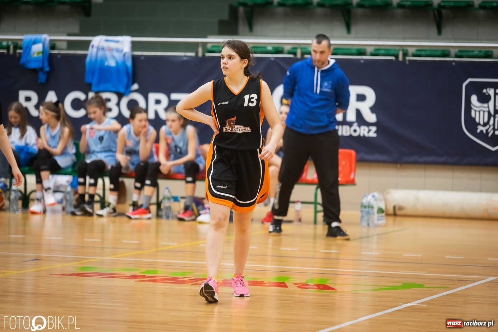 Zdjęcie w galerii na portalu naszraciborz.pl: Koszykówka. Wisła górą w Raciborzu [FOTO i WIDEO] wiadomości z regionu