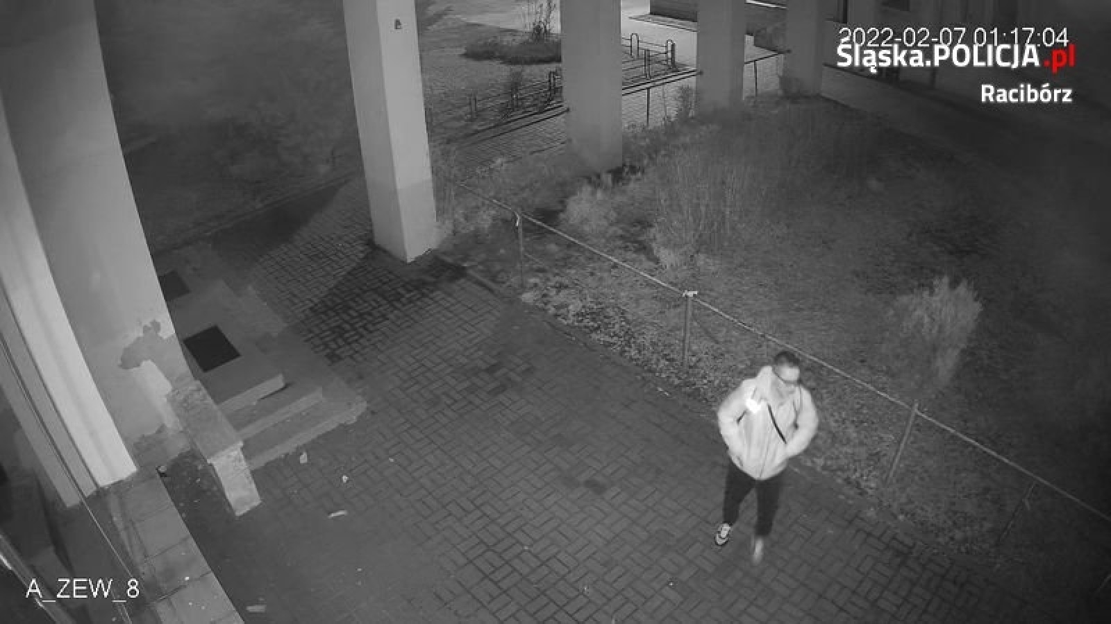 Zdjęcie w galerii na portalu naszraciborz.pl: Wdarli się w nocy na pływalnie SMS-u i PWSZ. Poznajesz te osoby?  wiadomości z regionu