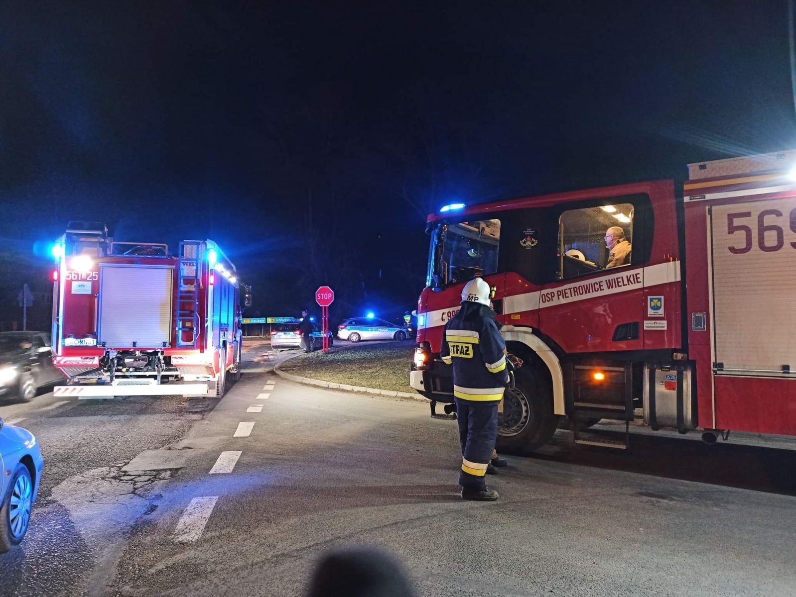 Zdjęcie w galerii na portalu naszraciborz.pl: Raport 998. Wyciek gazu przy Różyckiego. Plama w Pawłowie wiadomości z regionu