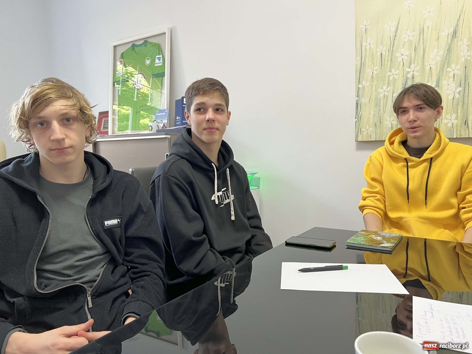 Zdjęcie w galerii na portalu naszraciborz.pl: Medaliści pływackich mistrzostw Ukrainy zaczęli treningi w Raciborzu wiadomości z regionu