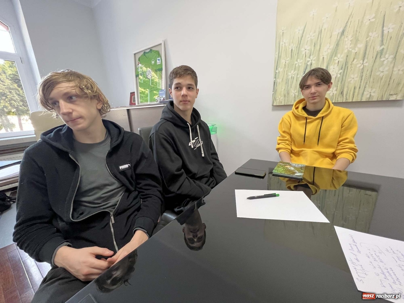 Zdjęcie w galerii na portalu naszraciborz.pl: Medaliści pływackich mistrzostw Ukrainy zaczęli treningi w Raciborzu wiadomości z regionu