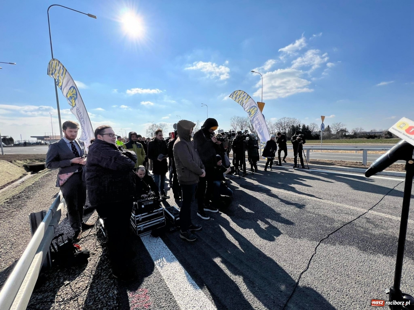 Zdjęcie w galerii na portalu naszraciborz.pl: Uwaga kierowcy! Wschodnia obwodnica Raciborza oficjalnie otwarta [WIDEO] wiadomości z regionu
