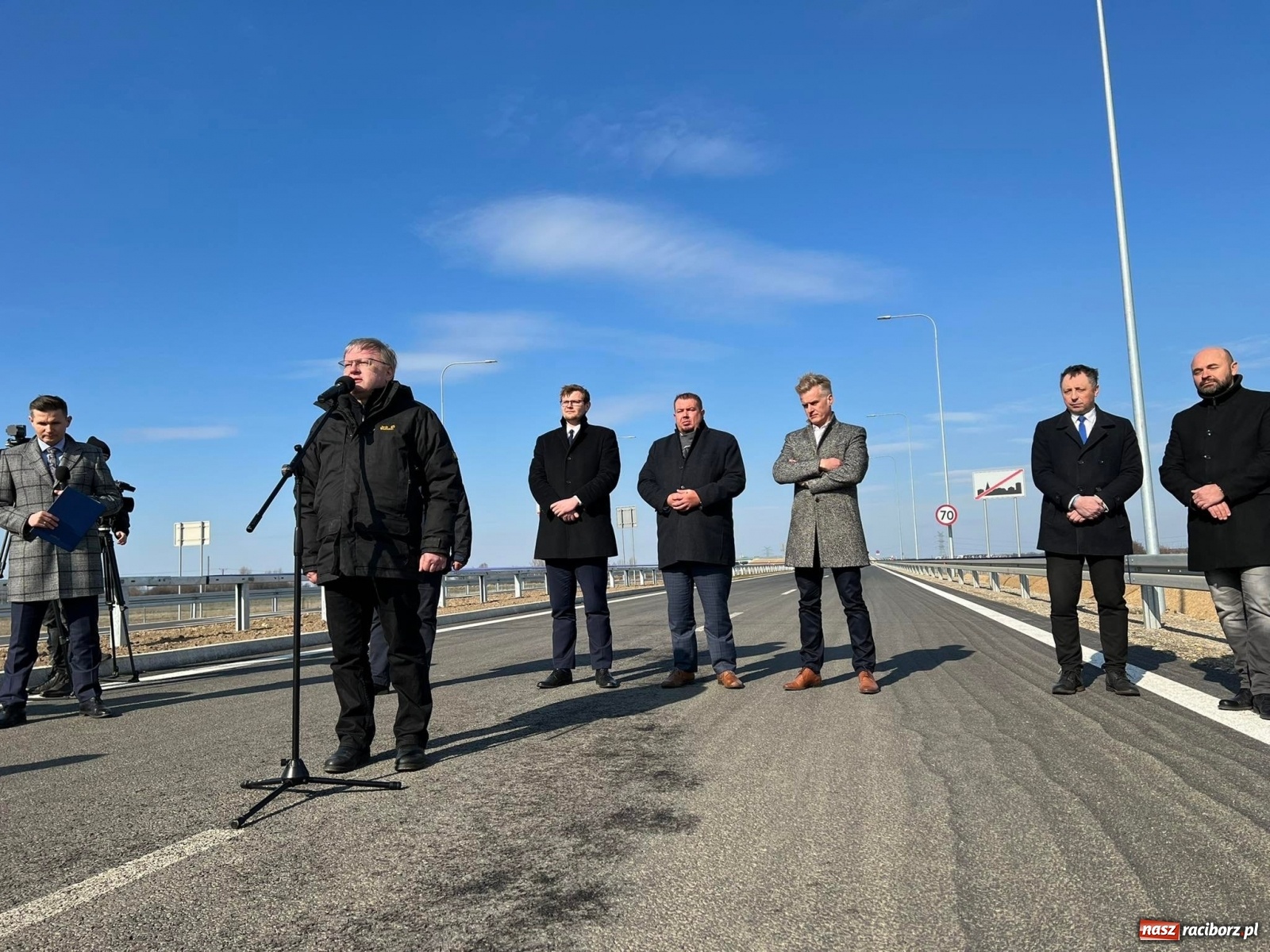 Zdjęcie w galerii na portalu naszraciborz.pl: Uwaga kierowcy! Wschodnia obwodnica Raciborza oficjalnie otwarta [WIDEO] wiadomości z regionu
