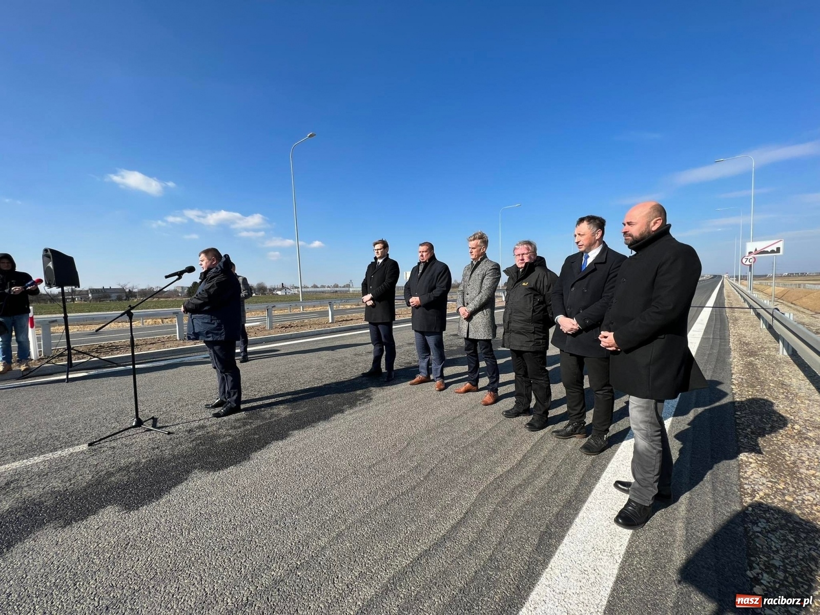 Zdjęcie w galerii na portalu naszraciborz.pl: Uwaga kierowcy! Wschodnia obwodnica Raciborza oficjalnie otwarta [WIDEO] wiadomości z regionu