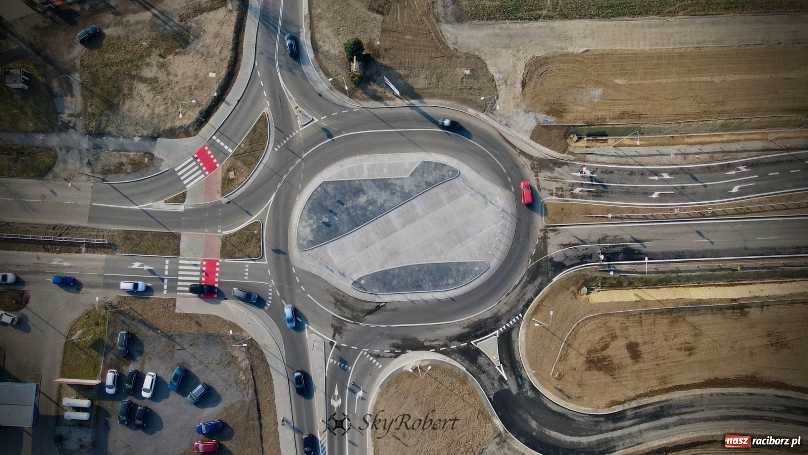 Zdjęcie w galerii na portalu naszraciborz.pl: Uwaga kierowcy! Wschodnia obwodnica Raciborza oficjalnie otwarta [WIDEO] wiadomości z regionu