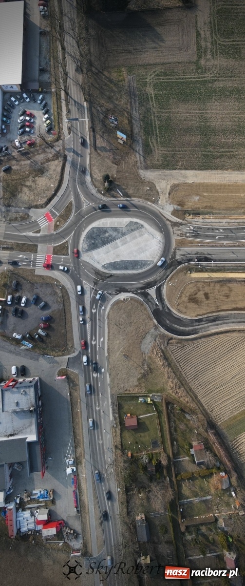 Zdjęcie w galerii na portalu naszraciborz.pl: Uwaga kierowcy! Wschodnia obwodnica Raciborza oficjalnie otwarta [WIDEO] wiadomości z regionu