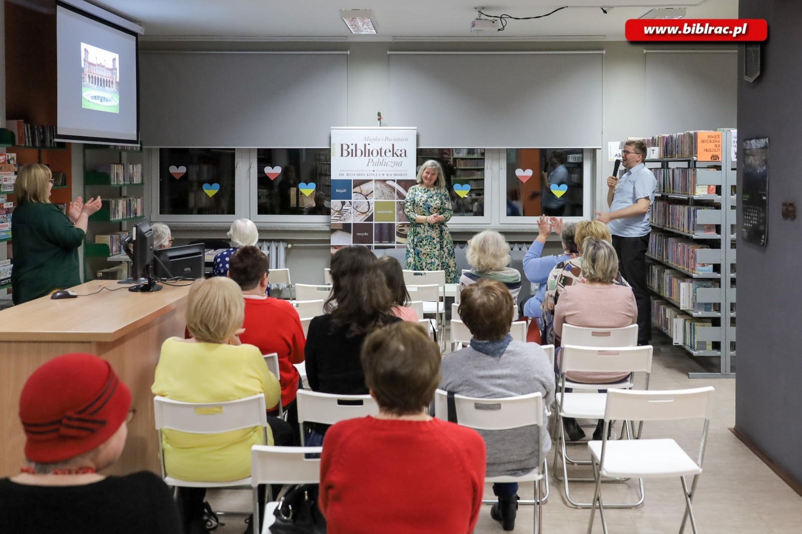 Zdjęcie w galerii na portalu naszraciborz.pl: Gabriela Anna Kańtor gościem Dnia Kobiet z Książką wiadomości z regionu