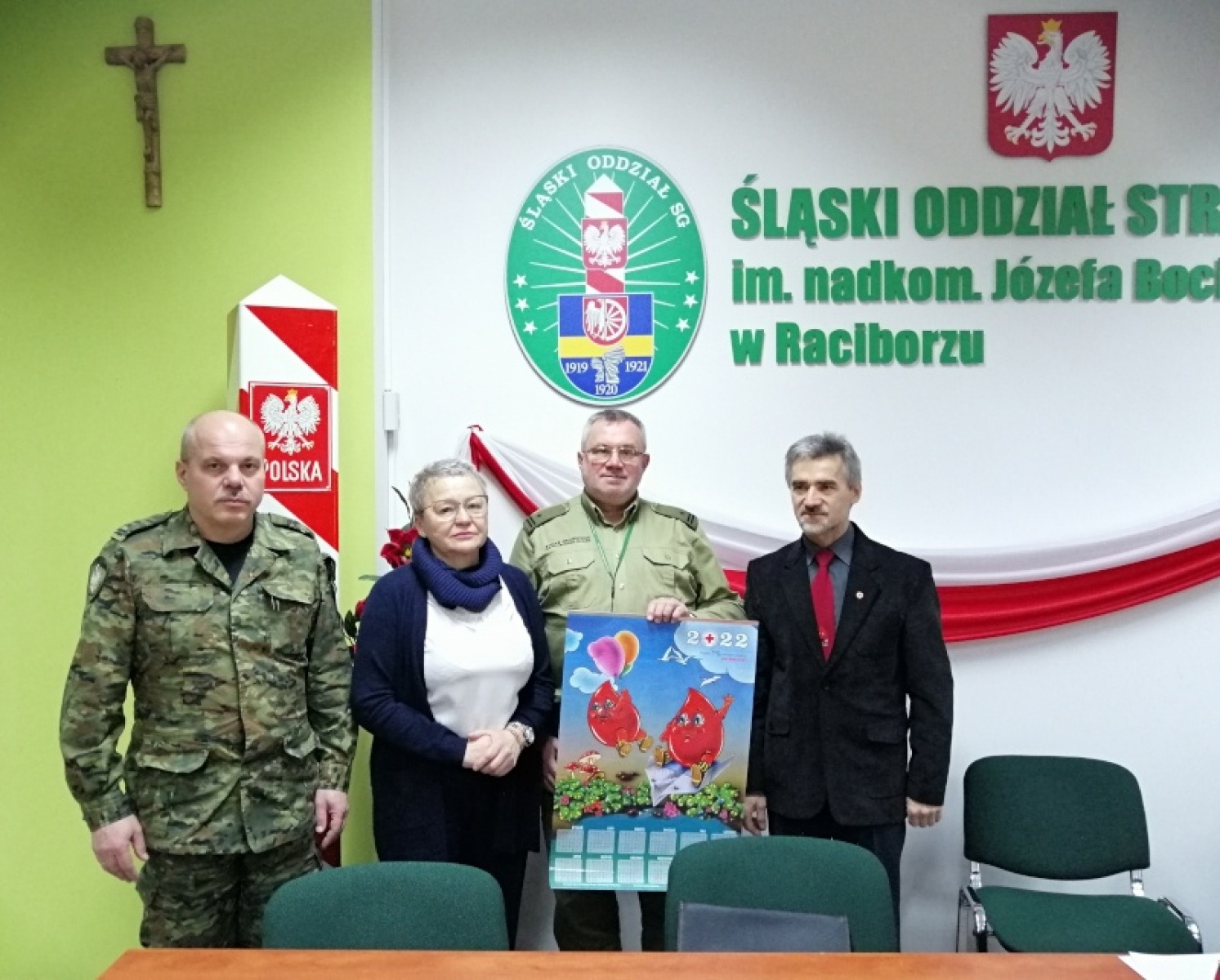 Zdjęcie w galerii na portalu naszraciborz.pl: Pograniczna Grupa Krwi - klub honorowych dawców w SG Racibórz wiadomości z regionu