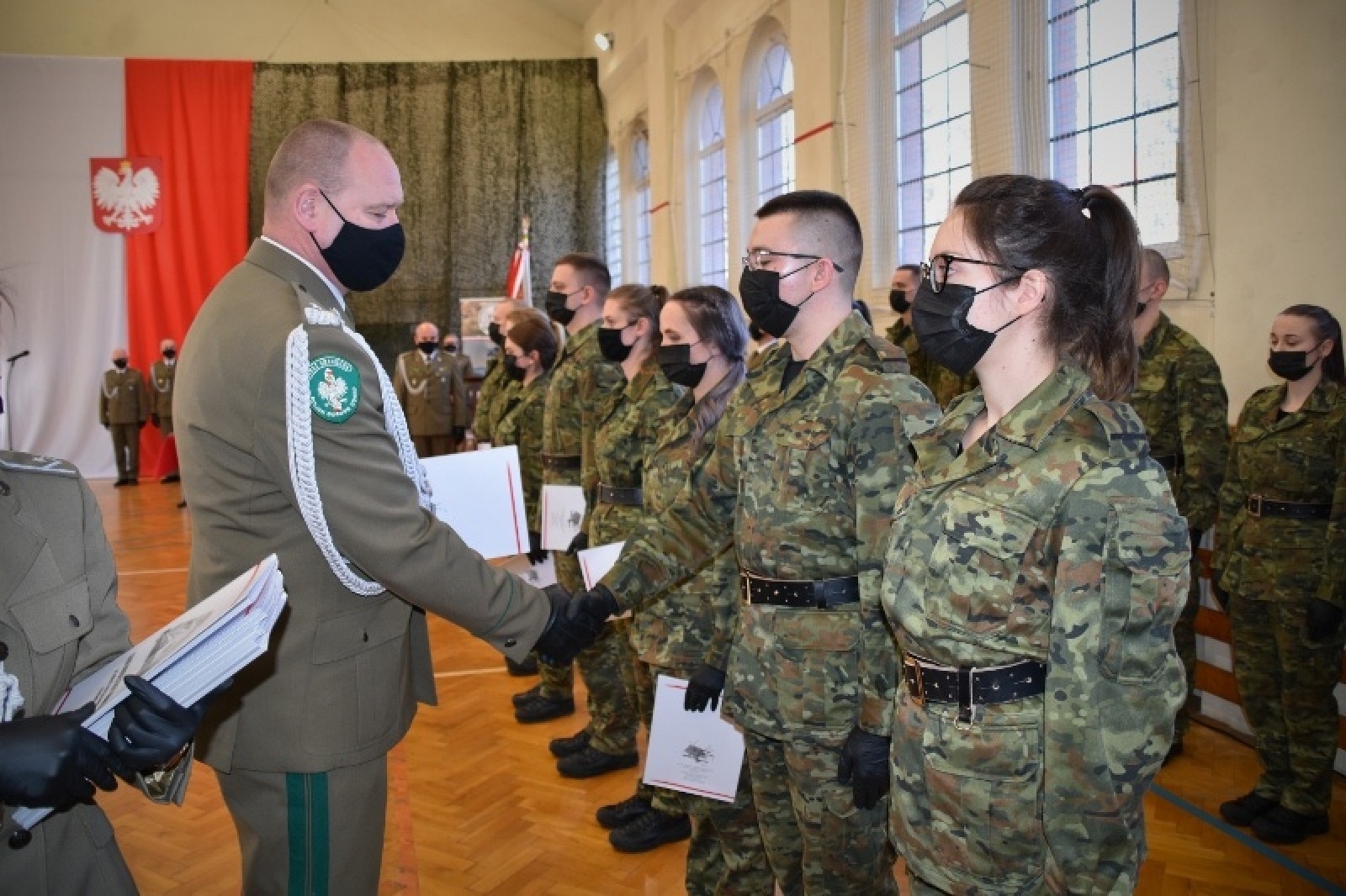 Zdjęcie w galerii na portalu naszraciborz.pl: Śląscy pogranicznicy z Raciborza wzmocnili swoje szeregi wiadomości z regionu