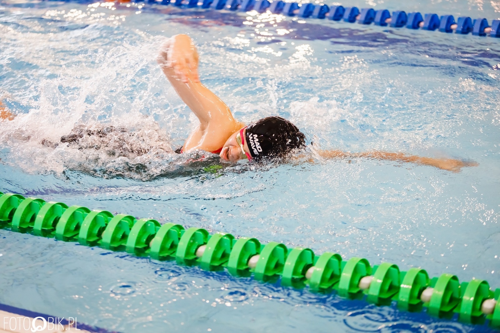 Zdjęcie w galerii na portalu naszraciborz.pl: Pływacy szkół sportowych z całej Polski ścigają się w H2Ostróg wiadomości z regionu