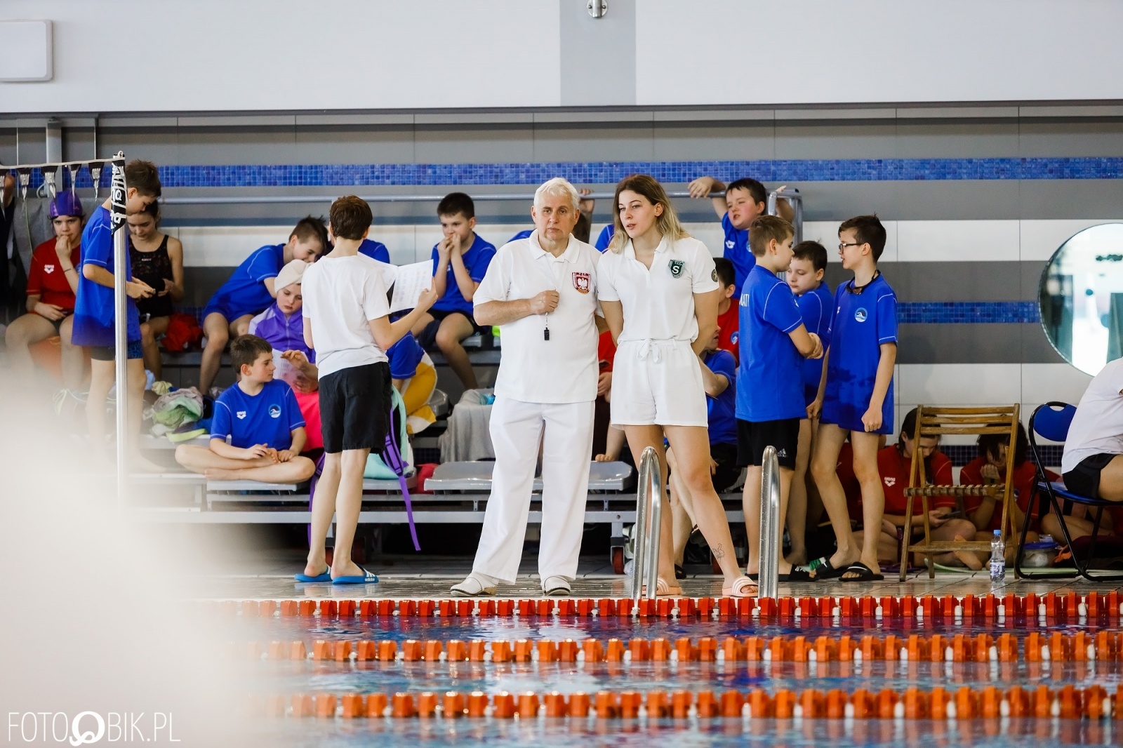 Zdjęcie w galerii na portalu naszraciborz.pl: Pływacy szkół sportowych z całej Polski ścigają się w H2Ostróg wiadomości z regionu