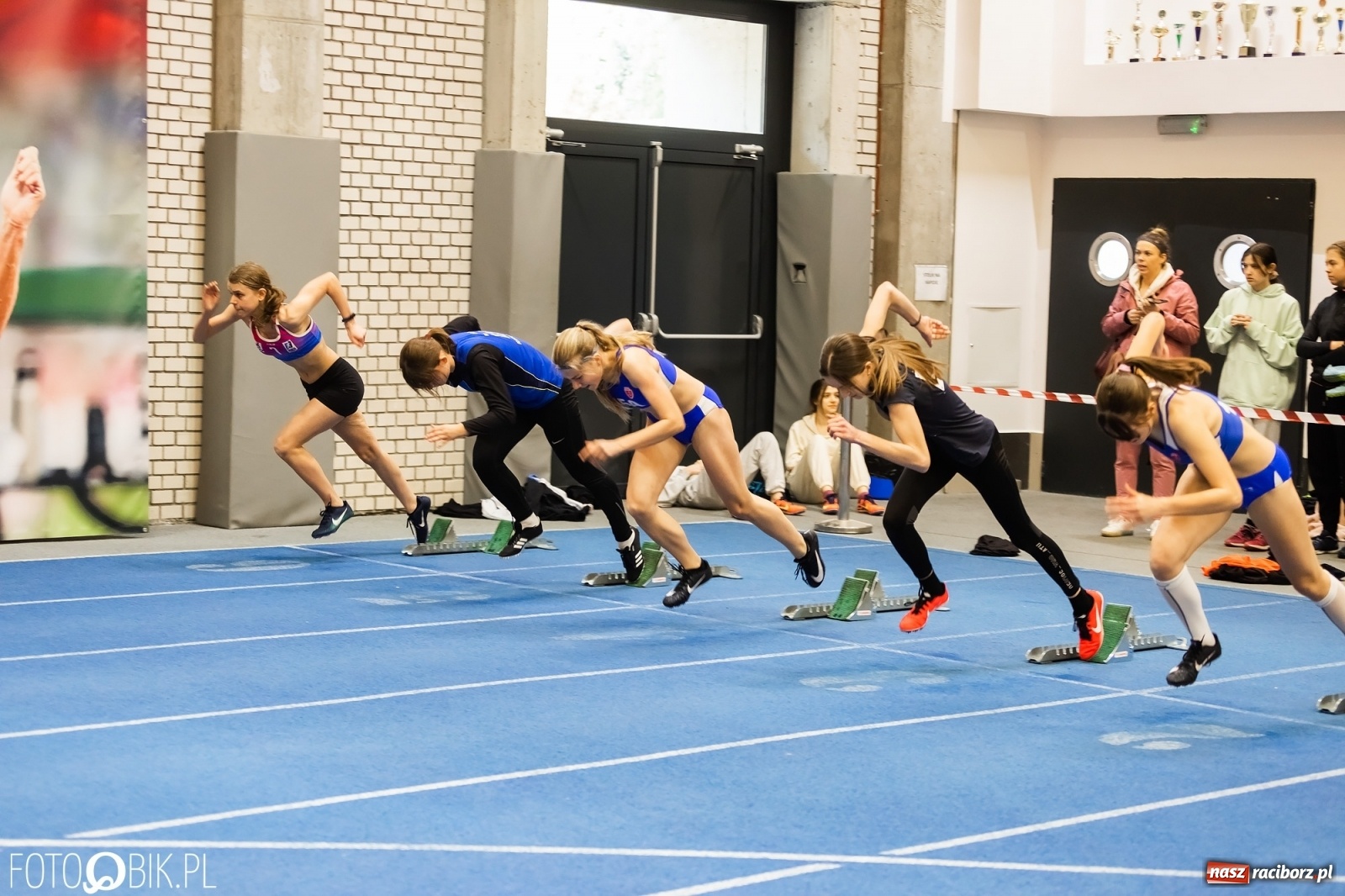 Zdjęcie w galerii na portalu naszraciborz.pl: Racibórz gospodarzem Halowych Mistrzostw Śląska Młodzików w LA wiadomości z regionu