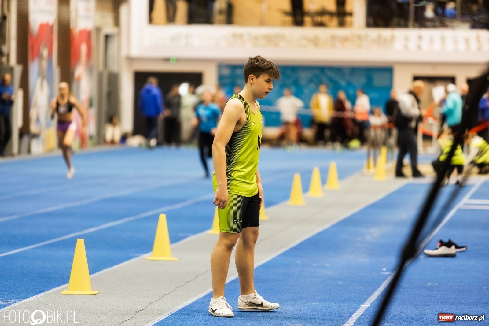 Zdjęcie w galerii na portalu naszraciborz.pl: Racibórz gospodarzem Halowych Mistrzostw Śląska Młodzików w LA wiadomości z regionu