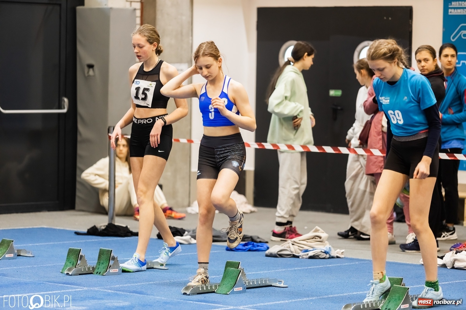 Zdjęcie w galerii na portalu naszraciborz.pl: Racibórz gospodarzem Halowych Mistrzostw Śląska Młodzików w LA wiadomości z regionu